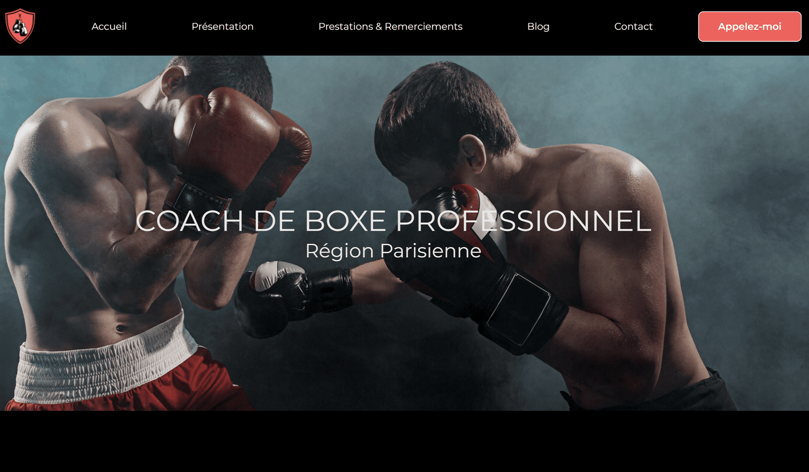 boxing coach wordpress